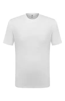 Хлопковая футболка Brunello Cucinelli