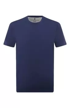 Хлопковая футболка Brunello Cucinelli