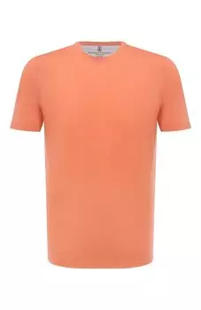 Хлопковая футболка Brunello Cucinelli