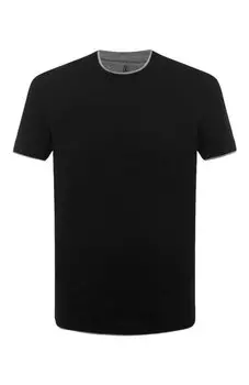 Хлопковая футболка Brunello Cucinelli