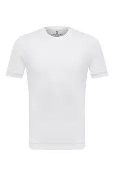 Хлопковая футболка Brunello Cucinelli