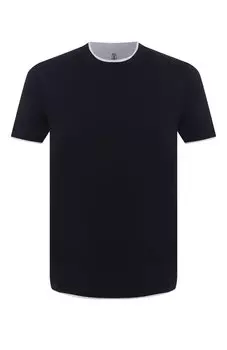 Хлопковая футболка Brunello Cucinelli