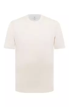 Хлопковая футболка Brunello Cucinelli