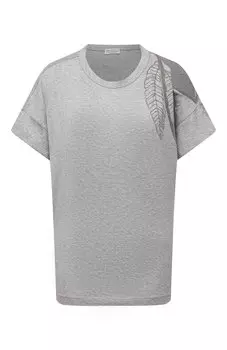 Хлопковая футболка Brunello Cucinelli