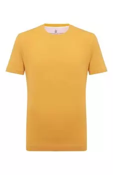 Хлопковая футболка Brunello Cucinelli