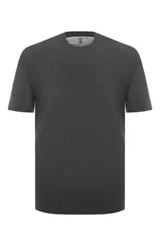 Хлопковая футболка Brunello Cucinelli