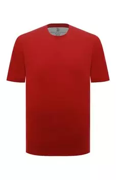 Хлопковая футболка Brunello Cucinelli