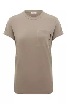 Хлопковая футболка Brunello Cucinelli