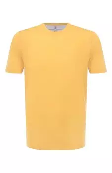 Хлопковая футболка Brunello Cucinelli