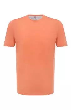 Хлопковая футболка Brunello Cucinelli