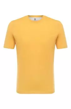 Хлопковая футболка Brunello Cucinelli