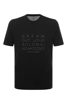 Хлопковая футболка Brunello Cucinelli