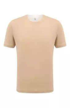Хлопковая футболка Brunello Cucinelli
