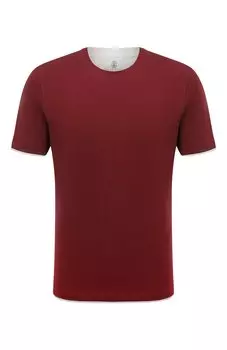 Хлопковая футболка Brunello Cucinelli