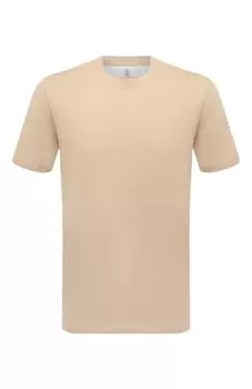 Хлопковая футболка Brunello Cucinelli