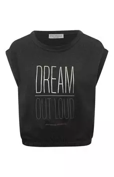 Хлопковая футболка Brunello Cucinelli