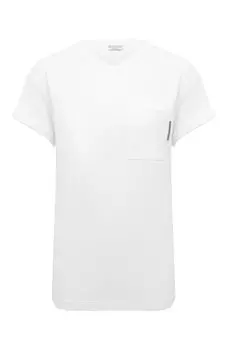 Хлопковая футболка Brunello Cucinelli