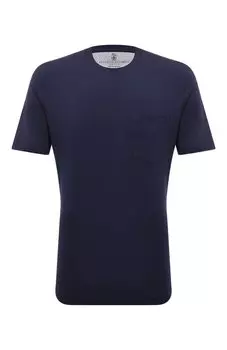 Хлопковая футболка Brunello Cucinelli