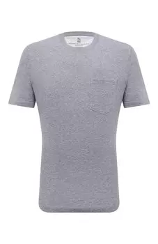 Хлопковая футболка Brunello Cucinelli