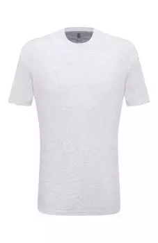 Хлопковая футболка Brunello Cucinelli