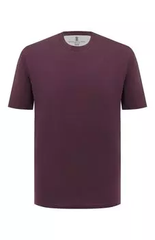 Хлопковая футболка Brunello Cucinelli