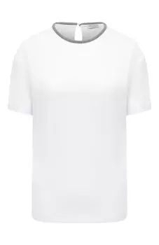 Хлопковая футболка Brunello Cucinelli