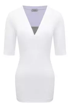 Хлопковая футболка Brunello Cucinelli