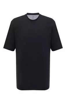 Хлопковая футболка Brunello Cucinelli