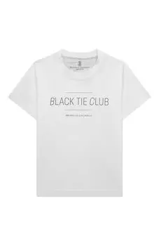 Хлопковая футболка Brunello Cucinelli