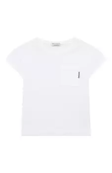 Хлопковая футболка Brunello Cucinelli