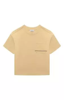 Хлопковая футболка Brunello Cucinelli