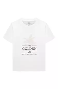 Хлопковая футболка Brunello Cucinelli