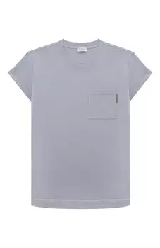 Хлопковая футболка Brunello Cucinelli