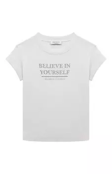 Хлопковая футболка Brunello Cucinelli