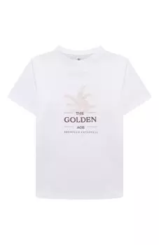 Хлопковая футболка Brunello Cucinelli