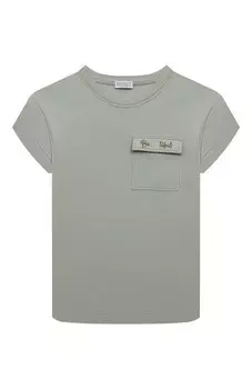 Хлопковая футболка Brunello Cucinelli