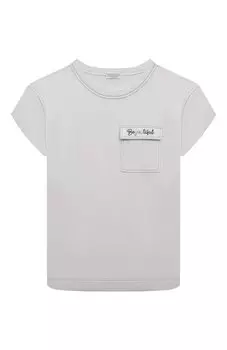 Хлопковая футболка Brunello Cucinelli