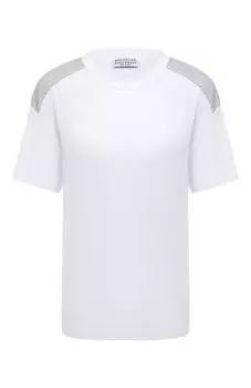 Хлопковая футболка Brunello Cucinelli