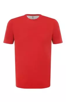 Хлопковая футболка Brunello Cucinelli