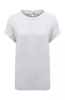 Хлопковая футболка Brunello Cucinelli