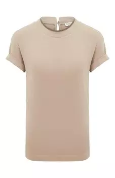 Хлопковая футболка Brunello Cucinelli