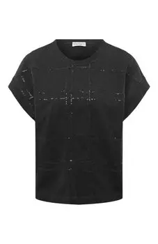 Хлопковая футболка Brunello Cucinelli