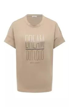 Хлопковая футболка Brunello Cucinelli