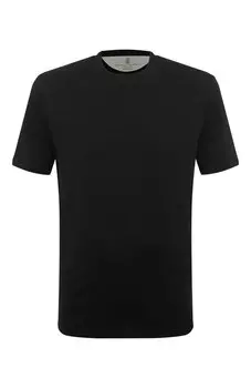 Хлопковая футболка Brunello Cucinelli