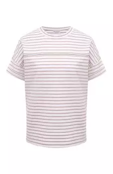 Хлопковая футболка Brunello Cucinelli