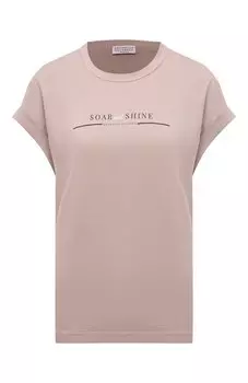 Хлопковая футболка Brunello Cucinelli