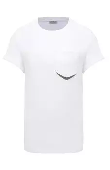 Хлопковая футболка Brunello Cucinelli