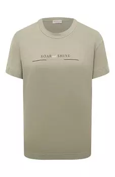 Хлопковая футболка Brunello Cucinelli
