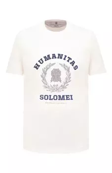 Хлопковая футболка Brunello Cucinelli