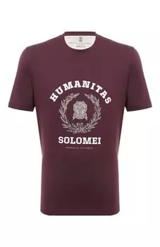 Хлопковая футболка Brunello Cucinelli